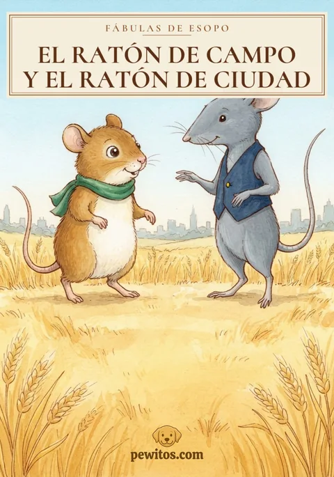 El ratón de campo y el ratón de ciudad