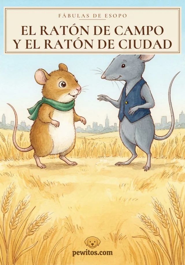 El ratón de campo y el ratón de ciudad