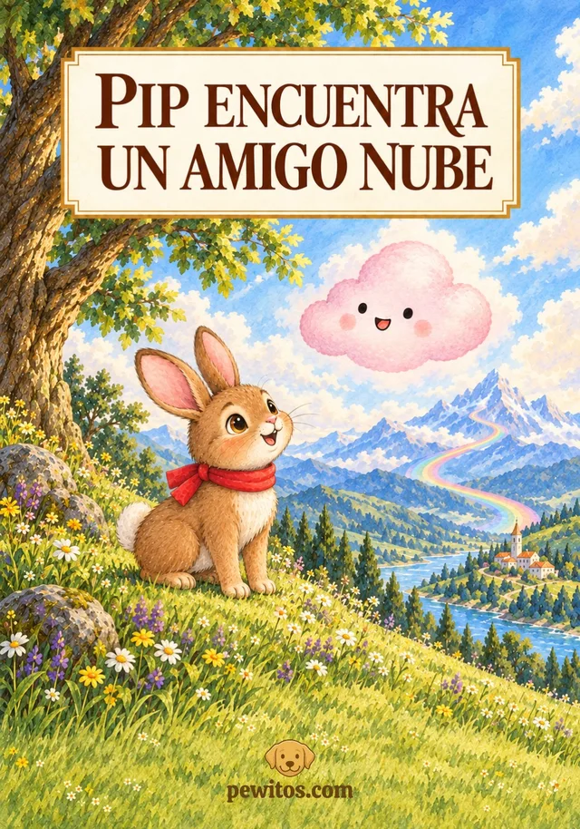 Pip Finds a Cloud Friend